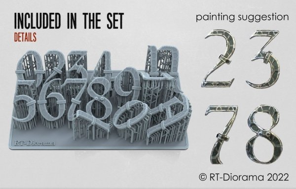 RT-Diorama 35673 Wall Anchor Set [Type 2] 1/35