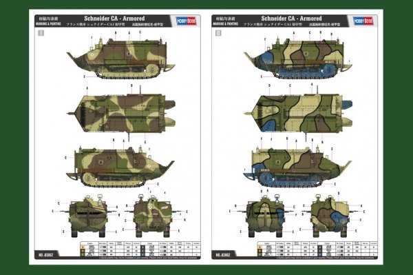 Hobby Boss 83862 Schneider CA - Armored