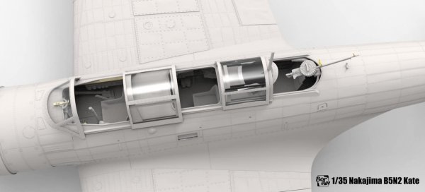 Border Model BF-005 Nakajima B5N2 Type 97 Carrier Attack Bomber &quot;Kate&quot; w/ Full interior 1/35