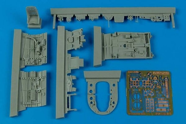 Aires 4541 A6M5 Zero cockpit set 1/48 Tamiya