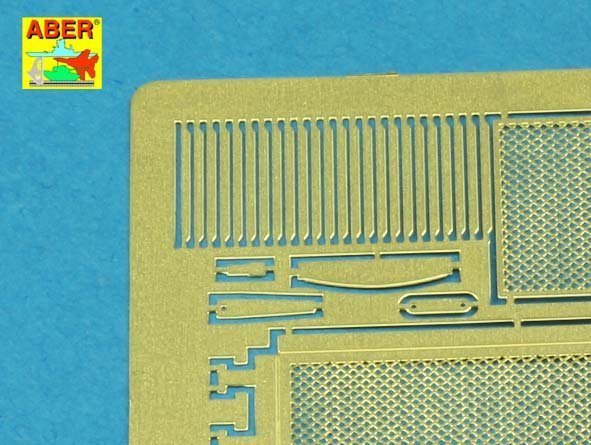 Aber 35G32 Grilles for Russian Tank T-55AM also for T-55AMV (1:35)