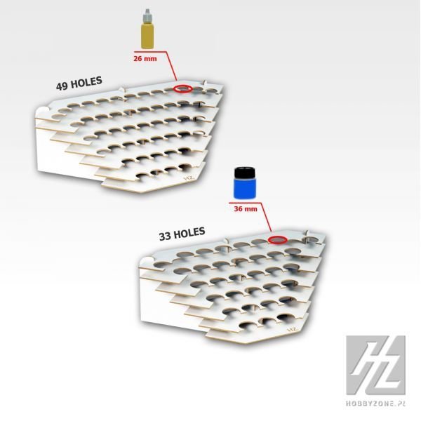 Hobby Zone HZ-S2n (36mm) Corner Large Paint Stand