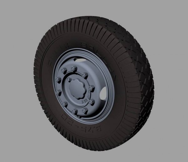 Panzer Art RE35-457 Hanomag SS100 road wheels (Fulda) 1/35