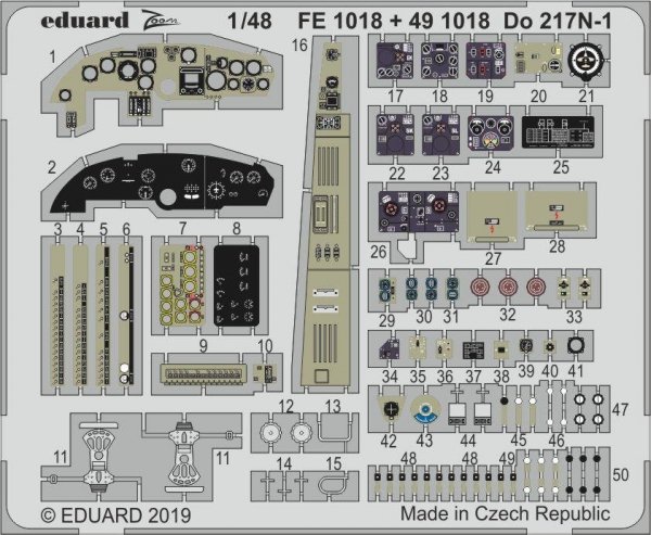 Eduard BIG49234 Do 217N-1 1/48 ICM