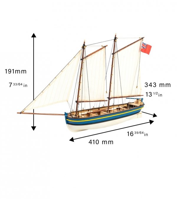 ARTESANIA LATINA 19005 Captain's Longboat HMS Endeavour 2022 1/50