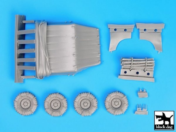 Black Dog T35075 Krupp Protze accessories set 1/35