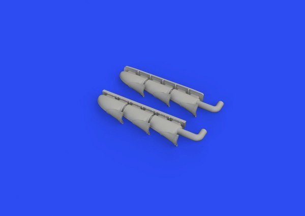 Eduard 648668 Spitfire Mk.V three-stacks exhausts fishtail EDUARD 1/48