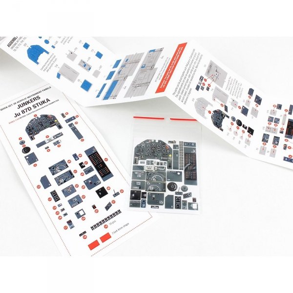 Red Fox Studio QS-24024 Ju 87D Stuka for Trumpeter kit 1/24