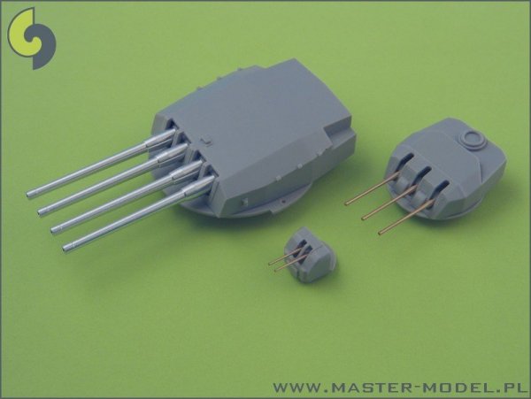 Master SM-350-039 Richelieu armament - 380mm(8pcs), 152mm(9pcs), 100mm(12pcs) barrels
