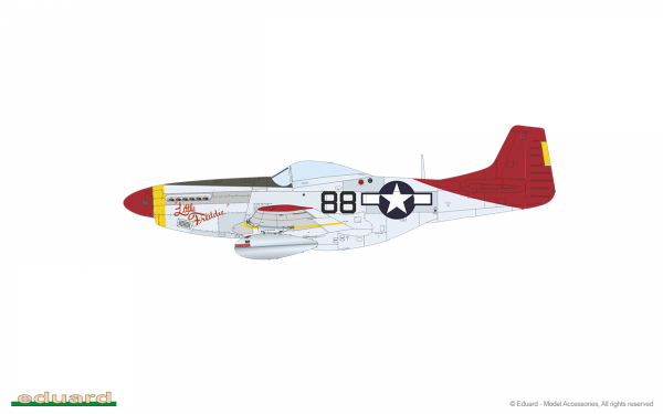 Eduard 11159 RED TAILS &amp; Co. DUAL COMBO 1/48