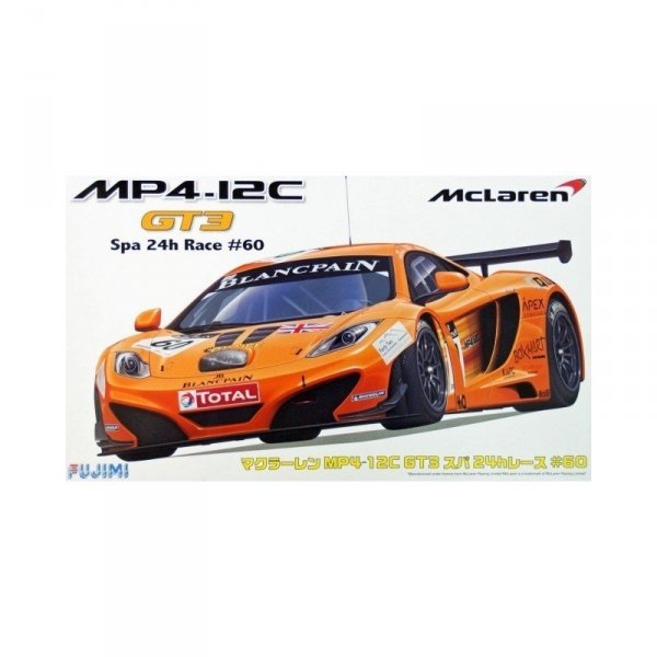 Fujimi 125701 MCLAREN MP4-12C GT3 SPA 24 RACE 1/24