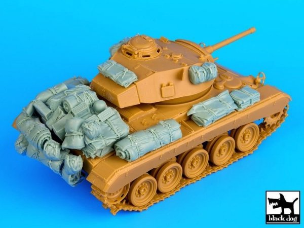 Black Dog T35070 M24 Chaffe accessories set 1/35