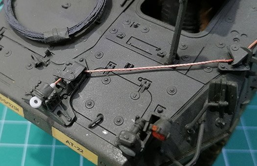Eureka XXL ER-3564 liny holownicze do IFV Stryker &amp; Canadian LAV 1/35