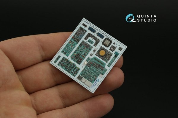 Quinta Studio QD+48357 Ka-27PL Military version 3D-Printed &amp; coloured Interior on decal paper (Hobby Boss) (with 3D-printed resin parts) 1/48