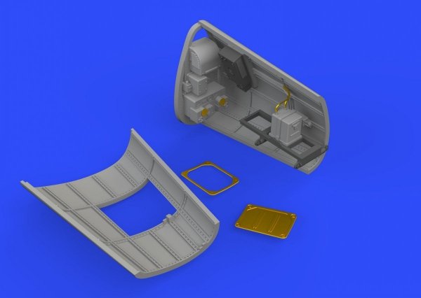 Eduard 648404 Bf 109G-6 radio compartment TAMIYA 1/48