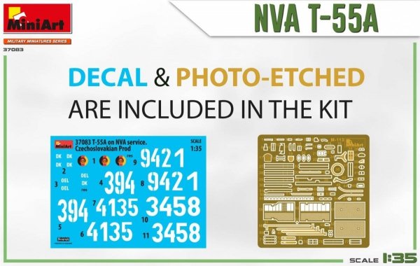 MiniArt 37083 NVA T-55A 1/35