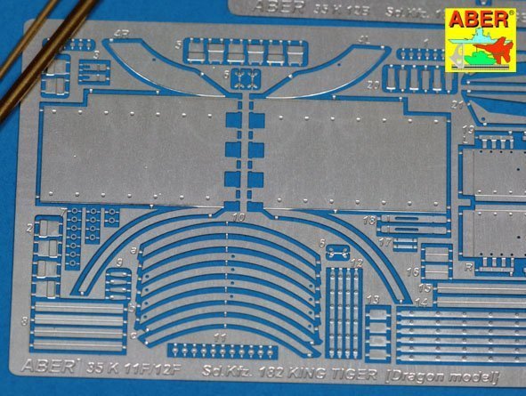 Aber 35K12 Pz.Kpfw. VI, Ausf.B (Sd.Kfz. 182) King Tiger (Henschel Turret) (1:35)