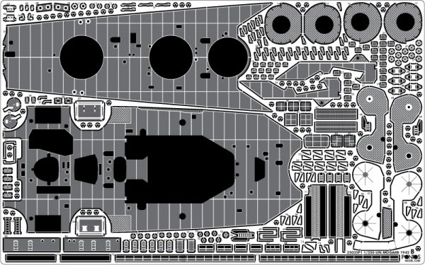 Pontos 37035F1 IJN Heavy Cruiser Mogami 1942 Detail Up Set 1/350
