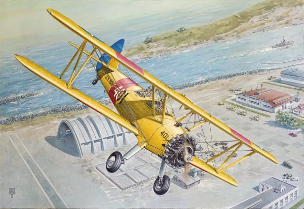 Roden 633 Boeing Stearman PT-13 Kaydet 1/32