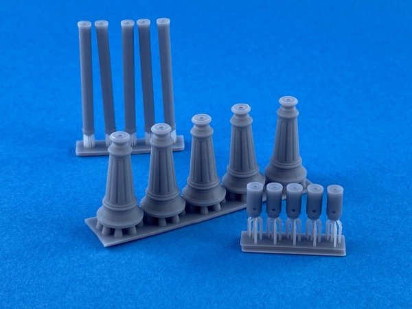 Point of no Return 3522002 Latarnia parkowa 5 pcs 1/35
