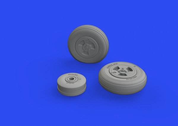 Eduard 648741 Vampire F.3 wheels AIRFIX 1/48