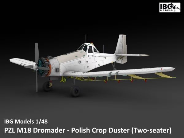 IBG 48002 PZL M18 Dromader - Polish Crop Duster (Two-seater) 1/48
