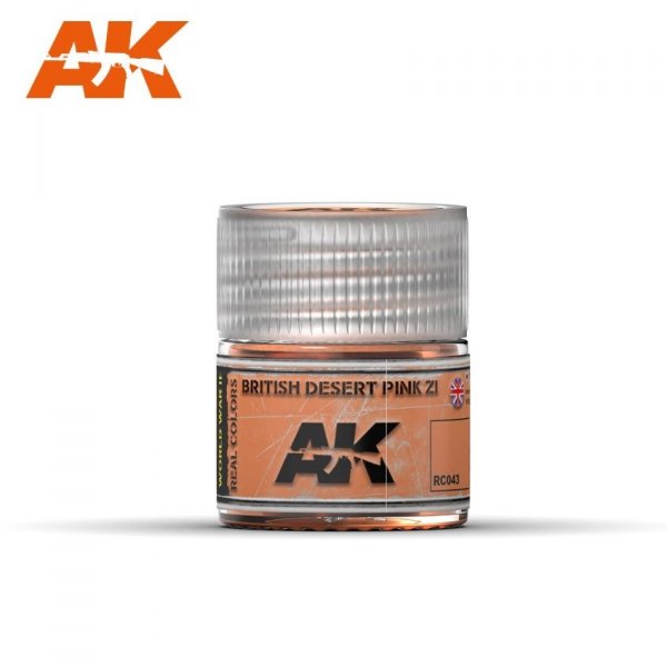 AK Interactive RC043 BRITISH DESERT PINK ZI 10ml