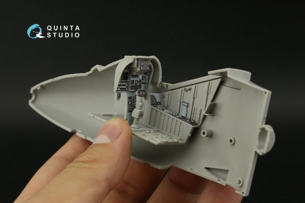 Quinta Studio QD32193 AV-8B Harrier II early 3D-Printed &amp; coloured Interior on decal paper (Trumpeter) 1/32
