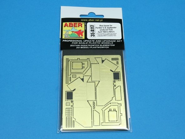Aber 35A117 Rear boxes for Panther G &amp;amp;Jagdpanter produced from April 1944 in M.N.H. (1:35)
