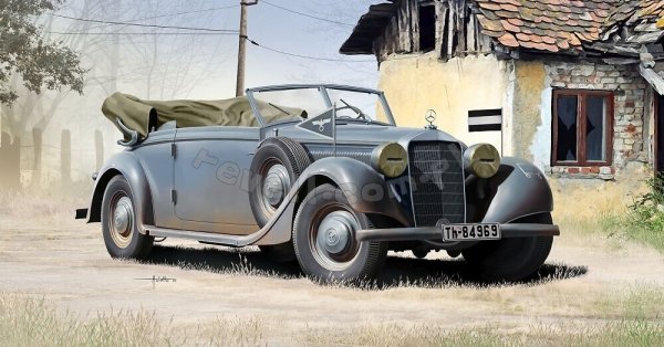 Revell 63354 Typ 320 (W142) Cabriolet Model Set 1/35