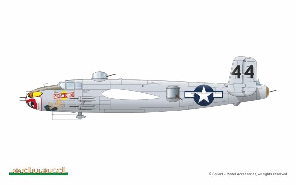 Eduard 548001 North American B-25 J Mitchell / Strafer 1/48