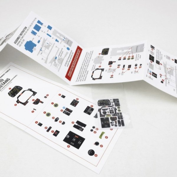 Red Fox Studio QS-32152 P-51D Mustang Updated for Revell kit 1/32