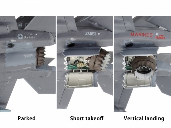 Tamiya 61125 Lockheed Martin F-35B Lightning II 1/48