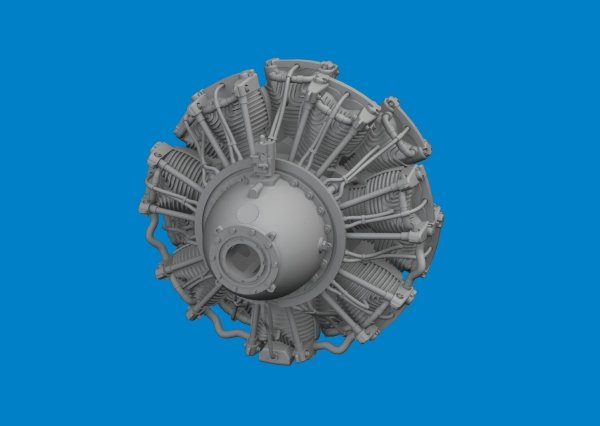 Eduard 6481029 B-24J engines PRINT HOBBY BOSS 1/48
