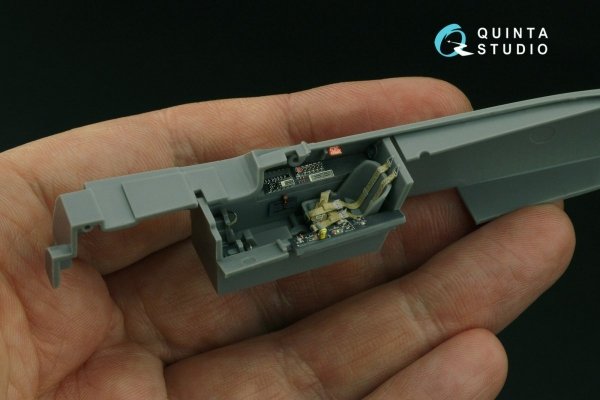 Quinta Studio QD48269 Fw 190A-8 3D-Printed &amp; coloured Interior on decal paper (Tamiya) 1/48