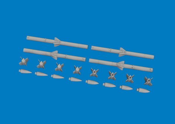 Eduard 6481177 AIM-120 C air-to-air missile (3D-Printed) 1/48