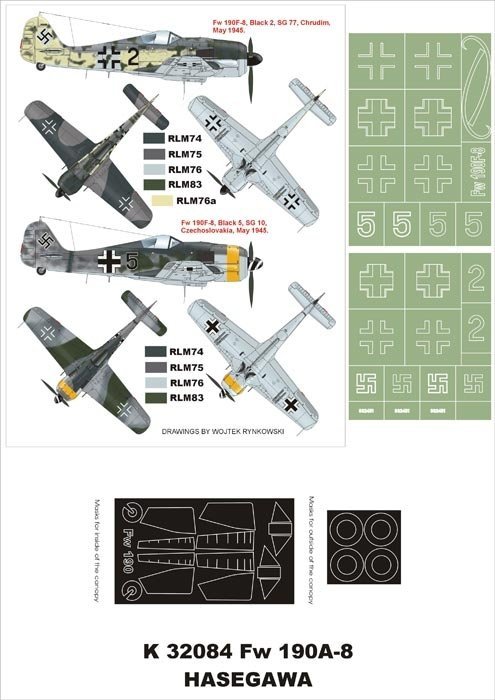 Montex K32084 Fw 190F-8 1/32