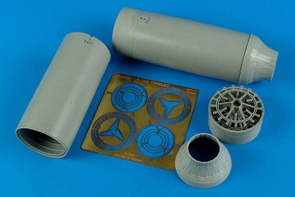 Aires 2185 F-14A Tomcat exhaust nozzles - closed 1/32 Tamiya