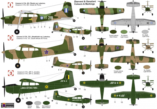 Kovozavody Prostejov KPM0231 Cessna U-17A Skywagon 1/72
