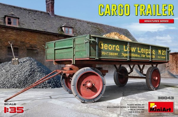 MiniArt 38043 GERMAN CARGO TRAILER 1/35