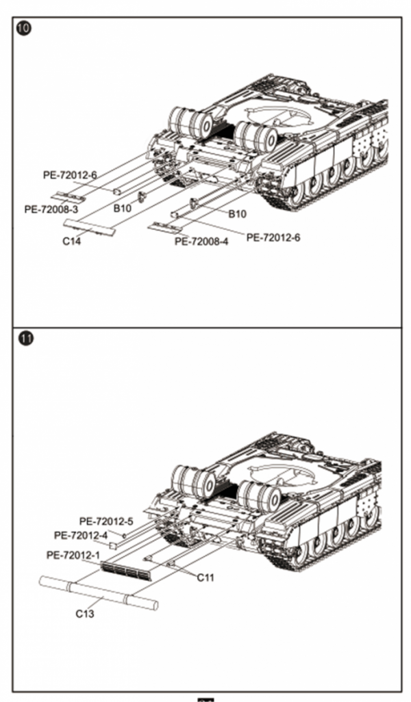 Modelcollect UA72193 Soviet T-80 Main Battle Tank 1970S-1990S N in1 1/72