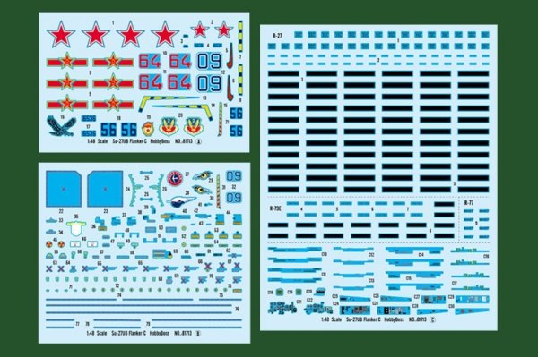 Hobby Boss 81713 Su-27UB Flanker C 1/48