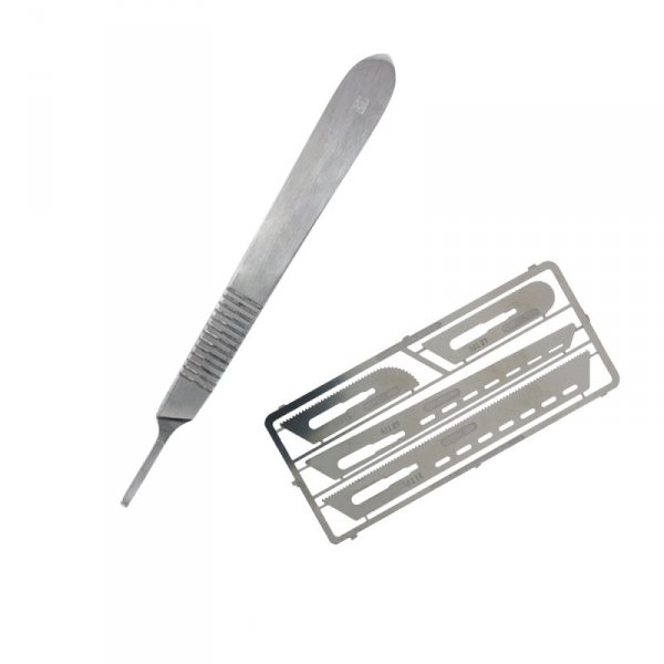 Modelcraft PKN0008-K Precision Saw Set (0.12mm) with Scalpel Handle