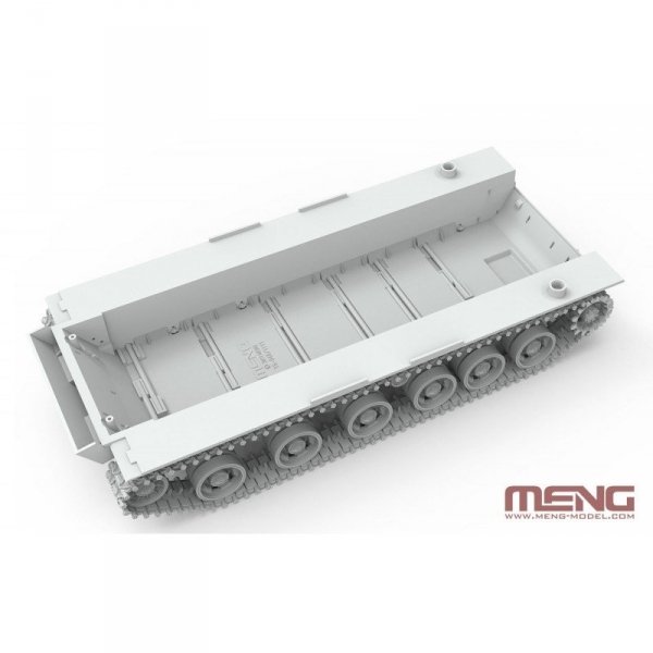 Meng Model TS-050 PLA ZTQ15 Light Tank w/Addon Armour 1/35