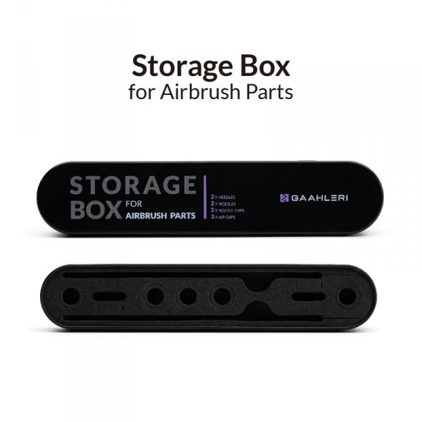 Gaahleri 40751 Airbrush Storage Box for Airbrush Parts