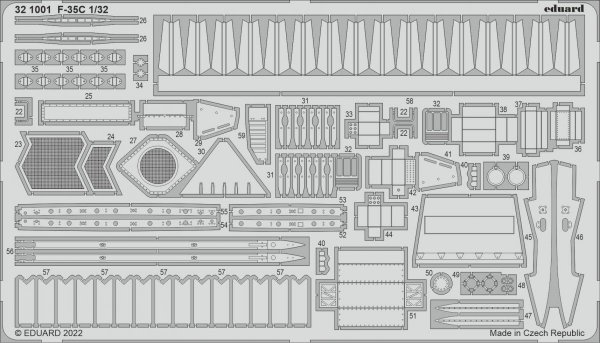 Eduard BIG33147 F-35C TRUMPETER 1/32