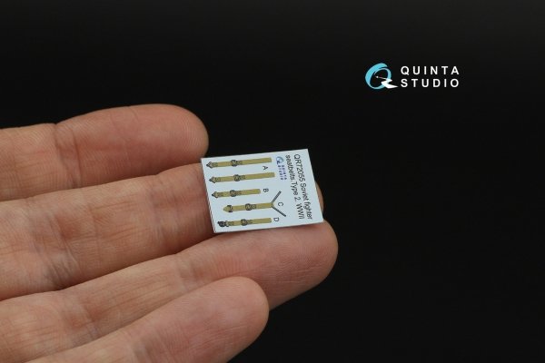 Quinta Studio QR72055 WWII Red Army AF Seatbelts Type 2 (for 2 seats) (All kits) 1/72