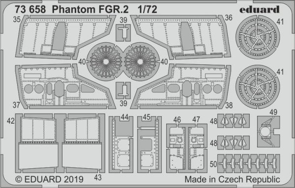 Eduard 73658 Phantom FGR.2 1/72 AIRFIX