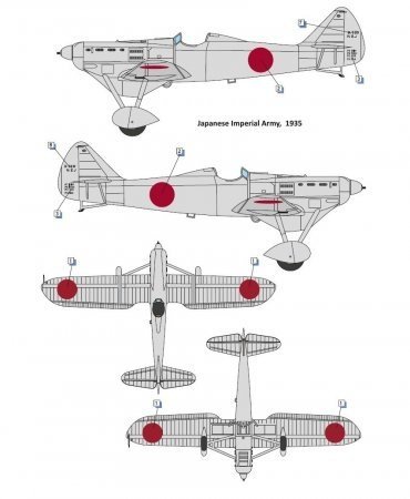 Dora Wings 32005 Dewoitine D.510J 1/32