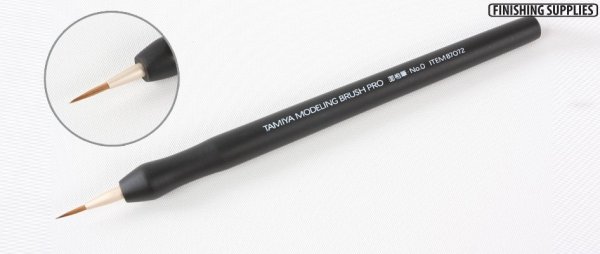 Tamiya 87072 Modeling Brush PRO Pointed 0